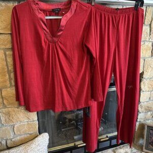 Jones New York Pajama Set 2 Piece Sz Large NWT